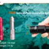 Orcatorch D520 – 1000 Lumens Diving Flashlight with 150 Meters Waterproof Depth