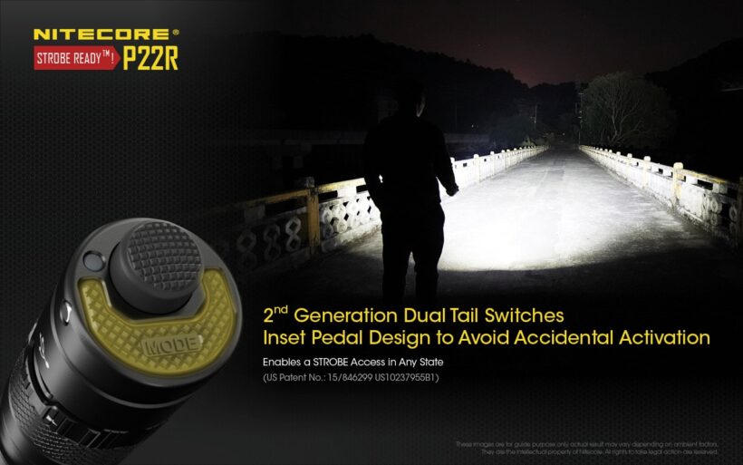 Nitecore P22R – 1800 Lumen Tactical Torch | STROBE READY | Strike Bezel | IP68 Nitecore P22R – 1800 Lumen Tactical Torch | STROBE READY | Strike Bezel | IP68