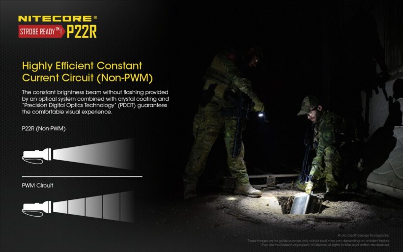 Nitecore P22R – 1800 Lumen Tactical Torch | STROBE READY | Strike Bezel | IP68 Nitecore P22R – 1800 Lumen Tactical Torch | STROBE READY | Strike Bezel | IP68