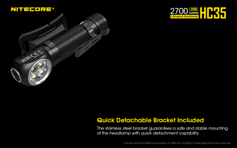 Nitecore HC35 – 2700 Lumens Multi-Purpose Headlamp for Outdoor Activities