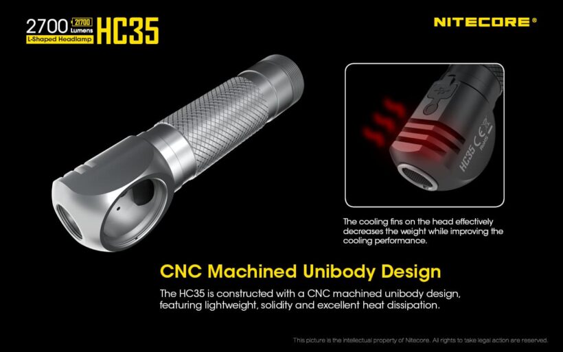 Nitecore HC35 – 2700 Lumens Multi-Purpose Headlamp for Outdoor Activities