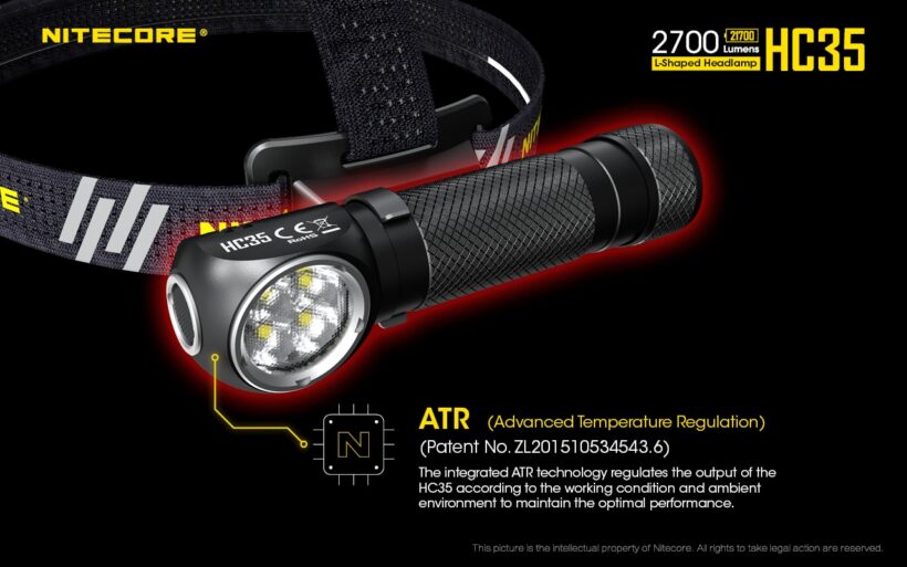 Nitecore HC35 – 2700 Lumens Multi-Purpose Headlamp for Outdoor Activities