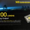 Nitecore TM39 – 5,200 Lumens Ultra-Long Range Rechargeable Flashlight