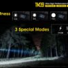 Nitecore TM39 – 5,200 Lumens Ultra-Long Range Rechargeable Flashlight