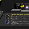 Nitecore MH12 V2 – 1200 Lumens Flashlight with 202-Meter Throw