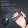 Imalent LD70 Keychain Flashlight – 4000 Lumens, 203 Meter Beam Distance