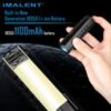 Imalent LD70 Keychain Flashlight – 4000 Lumens, 203 Meter Beam Distance