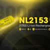 Nitecore NL2153 21700 Li-ion Battery - 5300mAh Capacity