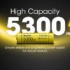 Nitecore NL2153 21700 Li-ion Battery – 5300mAh Capacity