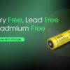 Nitecore NL2153 21700 Li-ion Battery – 5300mAh Capacity