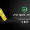 Nitecore NL2153 21700 Li-ion Battery – 5300mAh Capacity