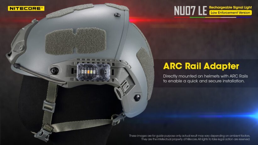 Nitecore NU07 LE – Multi-Color Rechargeable LED Signal Light