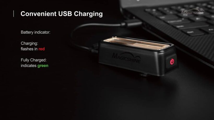 Magicshine SEEMEE 180 – Powerful USB Rechargeable Bicycle Tail Light with 180 Lumens
