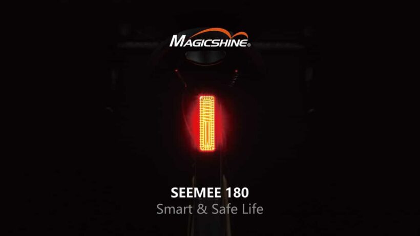 Magicshine SEEMEE 180 – Powerful USB Rechargeable Bicycle Tail Light with 180 Lumens
