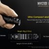 Nitecore MH12SE – 1800 Lumens Tactical Flashlight with 405 Meter Beam Distance