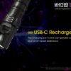 Nitecore MH12SE – 1800 Lumens Tactical Flashlight with 405 Meter Beam Distance