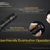 Nitecore MH12SE – 1800 Lumens Tactical Flashlight with 405 Meter Beam Distance