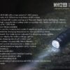 Nitecore MH12SE – 1800 Lumens Tactical Flashlight with 405 Meter Beam Distance