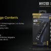 Nitecore MH12SE – 1800 Lumens Tactical Flashlight with 405 Meter Beam Distance