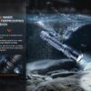 Fenix PD36R PRO Tactical Flashlight – 2800 Lumens, 380 Meter Throw