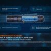 Fenix PD36R PRO Tactical Flashlight – 2800 Lumens, 380 Meter Throw