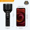 RovyVon S2 Premium 10,000 Lumens Spot and Flood Search Flashlight RovyVon S2 Premium 10,000 Lumens Spot and Flood Search Flashlight
