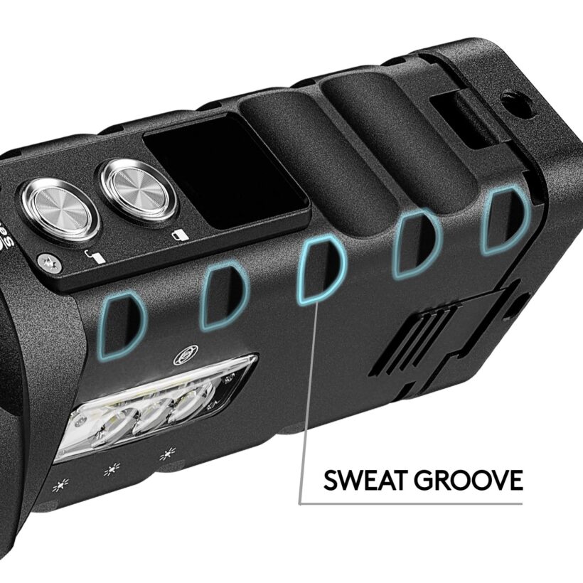 RovyVon S2 Premium 10,000 Lumens Spot and Flood Search Flashlight RovyVon S2 Premium 10,000 Lumens Spot and Flood Search Flashlight