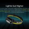 Nitecore NU40 Headlamp – 1,000 Lumens, 100 Meter Beam Distance, 120 Hour Runtime