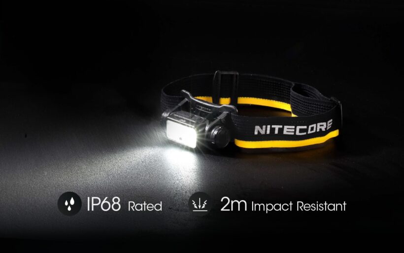 Nitecore NU40 Headlamp – 1,000 Lumens, 100 Meter Beam Distance, 120 Hour Runtime