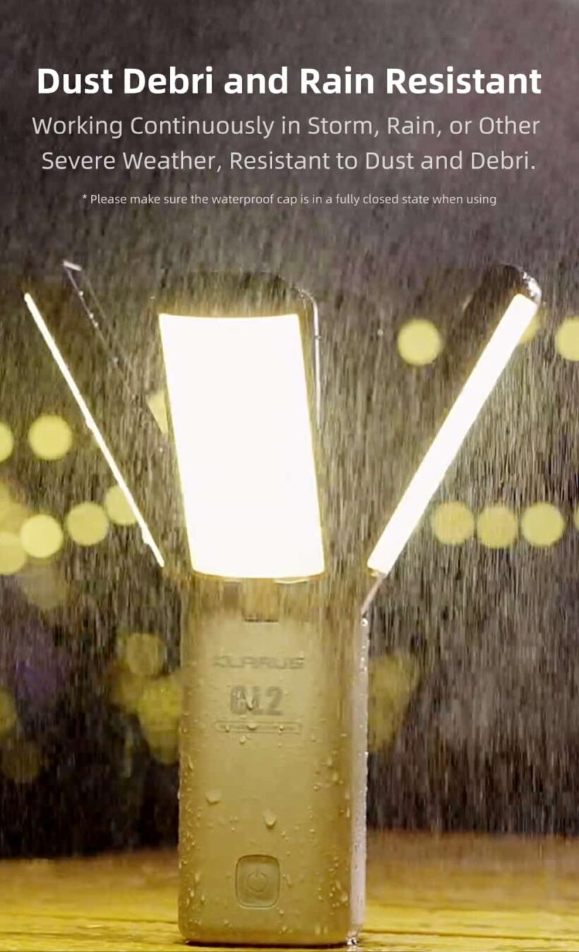 Klarus CL2 Camping Lantern – 750 Lumens, Rechargeable, and Waterproof