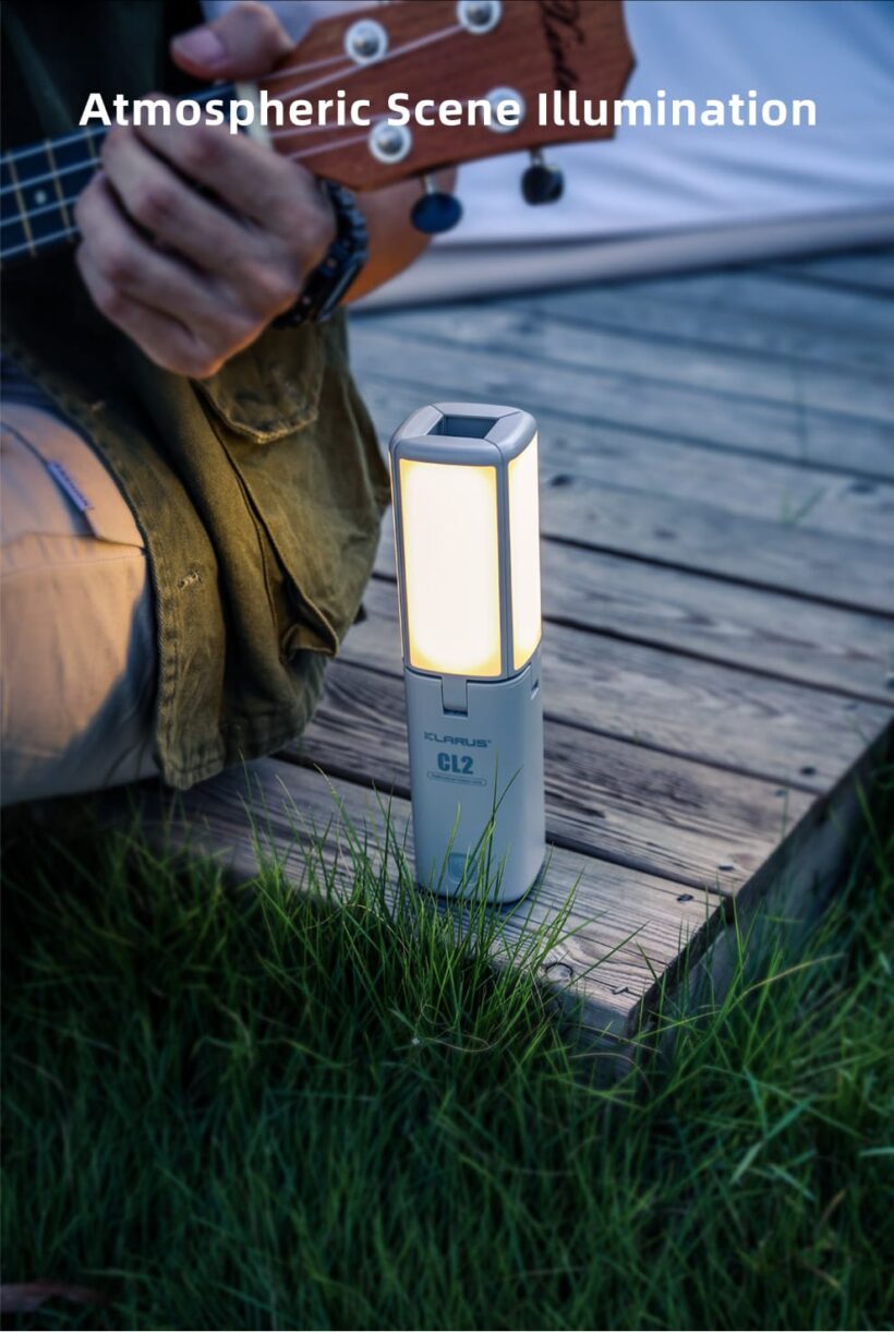 Klarus CL2 Camping Lantern – 750 Lumens, Rechargeable, and Waterproof