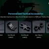 Cyansky K3-I8 Long-Range IR Tactical Flashlight – 5000mW, 350 Meter Beam