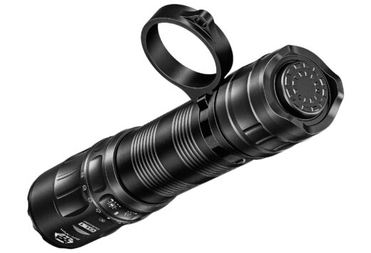 RovyVon GL1 – 3,200 Lumens Tactical Flashlight with 400-Meter Beam Distance (Black)