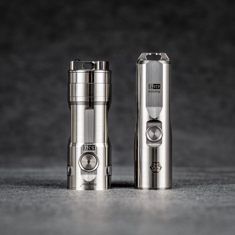RovyVon S3 Ti – 1800 Lumens Titanium EDC Flashlight