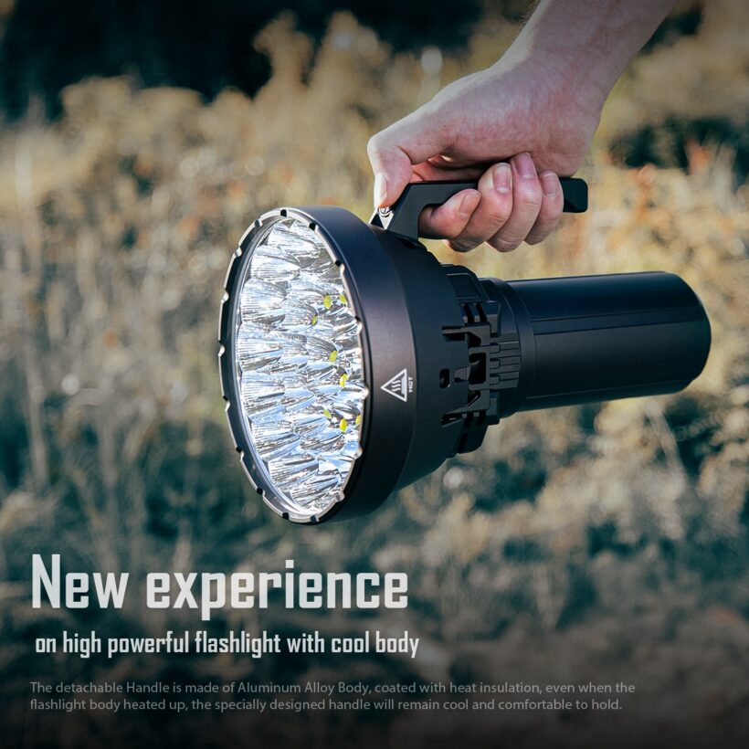 Imalent MS32 Flashlight – 200,000 Lumens, 1618 Meter Throw