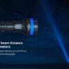 Xtar D06 Dive Light – 1600 Lumens, 430 Meter Throw, 100 Meter Waterproof