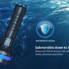 Xtar D06 Dive Light – 1600 Lumens, 430 Meter Throw, 100 Meter Waterproof