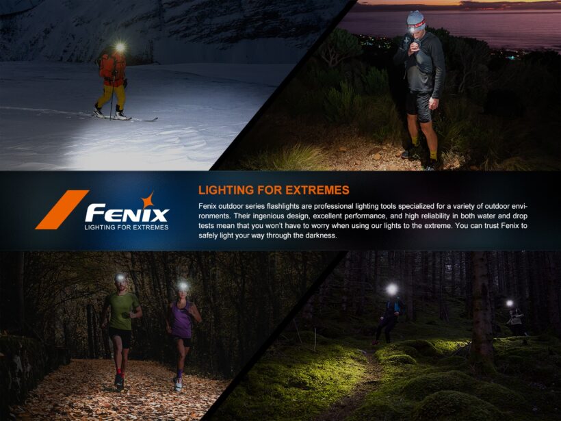 Fenix HM62-T 1200 Lumens 280 Hours Runtime (Black)