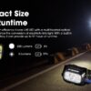 Nitecore NU30 Headlamp – 500 Lumens, 130 Meter Beam Distance