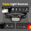 Nitecore NU30 Headlamp – 500 Lumens, 130 Meter Beam Distance
