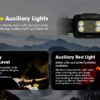 Nitecore NU30 Headlamp – 500 Lumens, 130 Meter Beam Distance