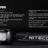 Nitecore NU30 Headlamp – 500 Lumens, 130 Meter Beam Distance