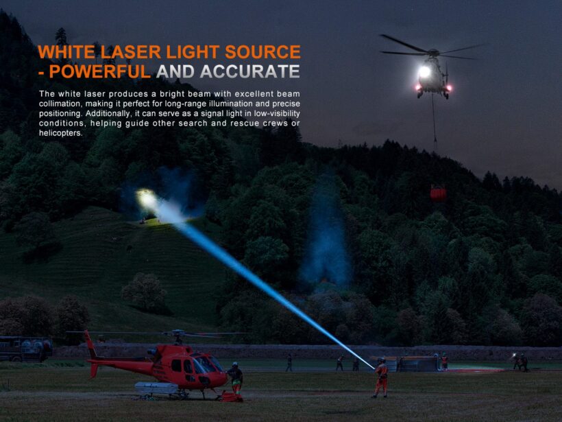 Fenix LR36R 10000 Lumens 1260 Meter Beam Distance High-Performance Search and Rescue Flashlight