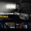 Nitecore HA15 UHE – 400 Lumens – 80M Beam Distance Lightweight Dual-Power Headlamp