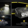 Nitecore HA15 UHE – 400 Lumens – 80M Beam Distance Lightweight Dual-Power Headlamp