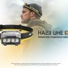 Nitecore HA23 UHE – 600 Lumens Lightweight Multi-Color Headlamp with 132-Meter Beam Distance