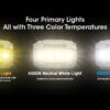 Nitecore HA23 UHE – 600 Lumens Lightweight Multi-Color Headlamp with 132-Meter Beam Distance
