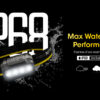 Nitecore HA23 UHE – 600 Lumens Lightweight Multi-Color Headlamp with 132-Meter Beam Distance