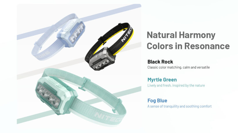 Nitecore HA23 UHE – 600 Lumens Lightweight Multi-Color Headlamp with 132-Meter Beam Distance