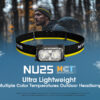 Nitecore NU25 MCT – Multi-Colour Temperature 400 Lumens Headlamp with 132-Meter Beam Distance